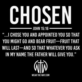 CHOSEN - HOODIE - $WV35JT$ Design