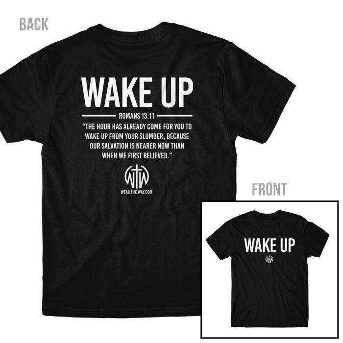 WAKE UP - PREMIUM T-SHIRT - $JMHKQU$ Thumbnail