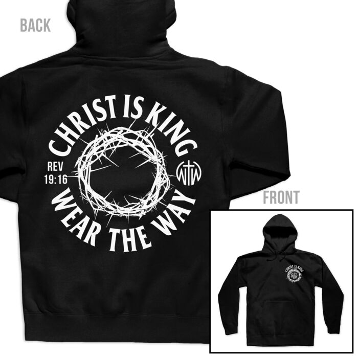 CHRIST IS KING - PREMIUM HOODIE - $RZMWL4$ Thumbnail